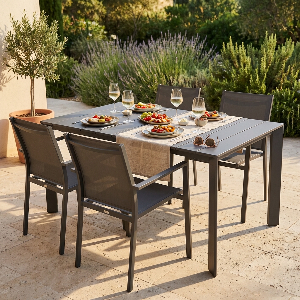 TAVOLO SACRAMENTO 165/215 X 85