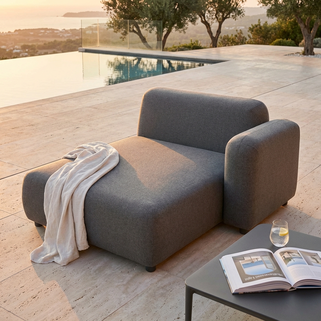 CHAISE LONGUE TUCUMÁN C/CUSCINI