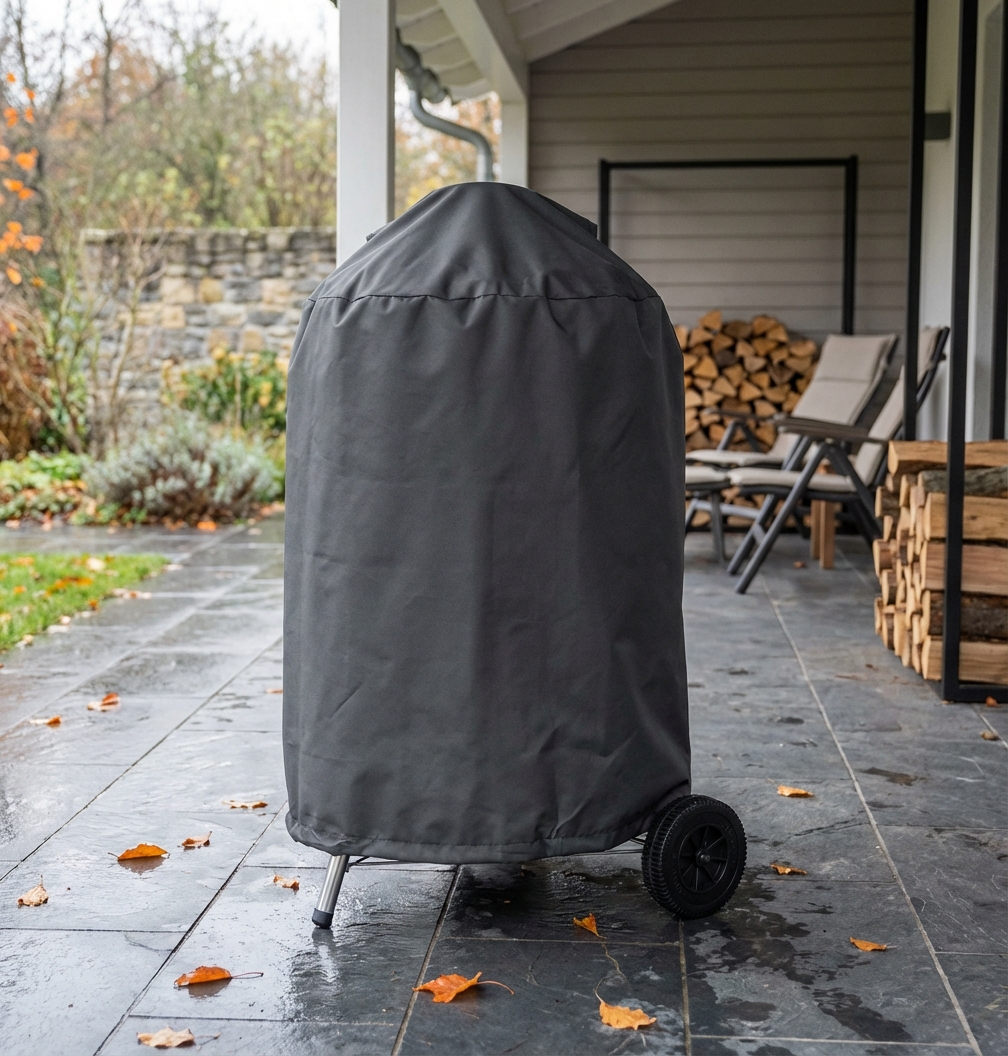 TELO DI COPERTURA PER BARBECUE ROTONDO S Ø 60 X 80