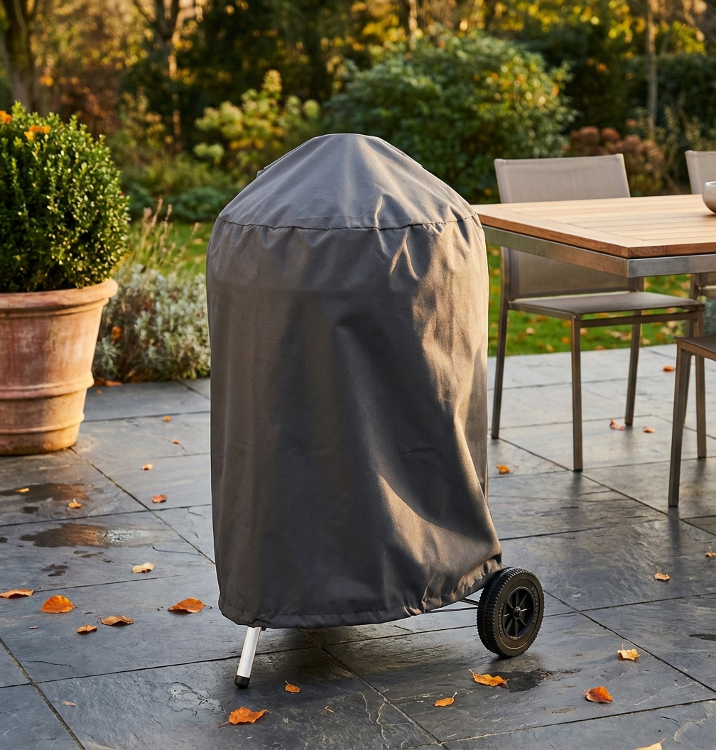 TELO DI COPERTURA PER BARBECUE ROTONDO M Ø 70 X 80