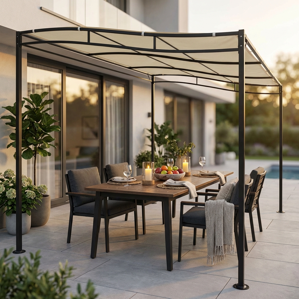GAZEBO PERGOLA AUTOPORTANTE 3 X 4