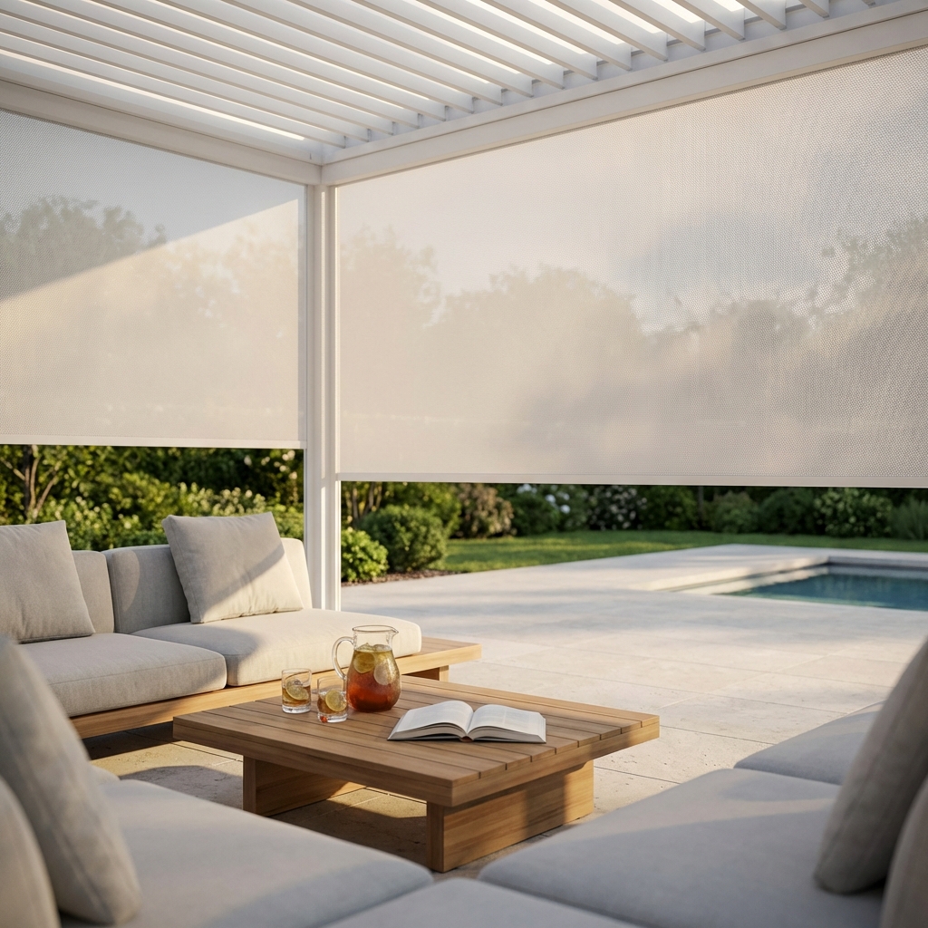 LATERALE PER PERGOLA BIOCLIMATICA 4 X 4