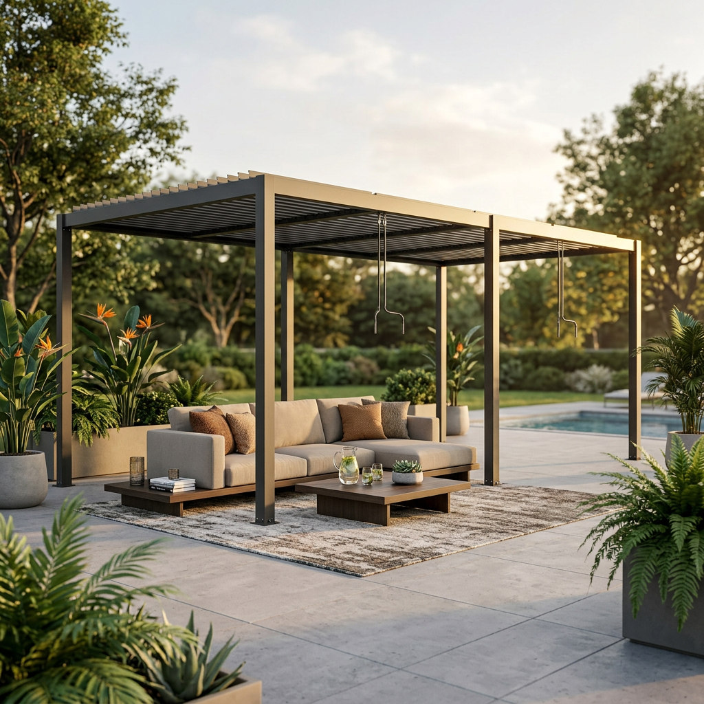 PERGOLA BIOCLIMATICA 7,8 X 4