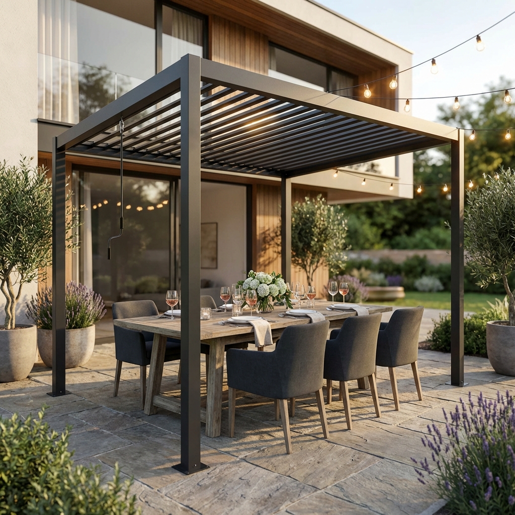 PERGOLA BIOCLIMATICA 3 X 4 DOUBLE