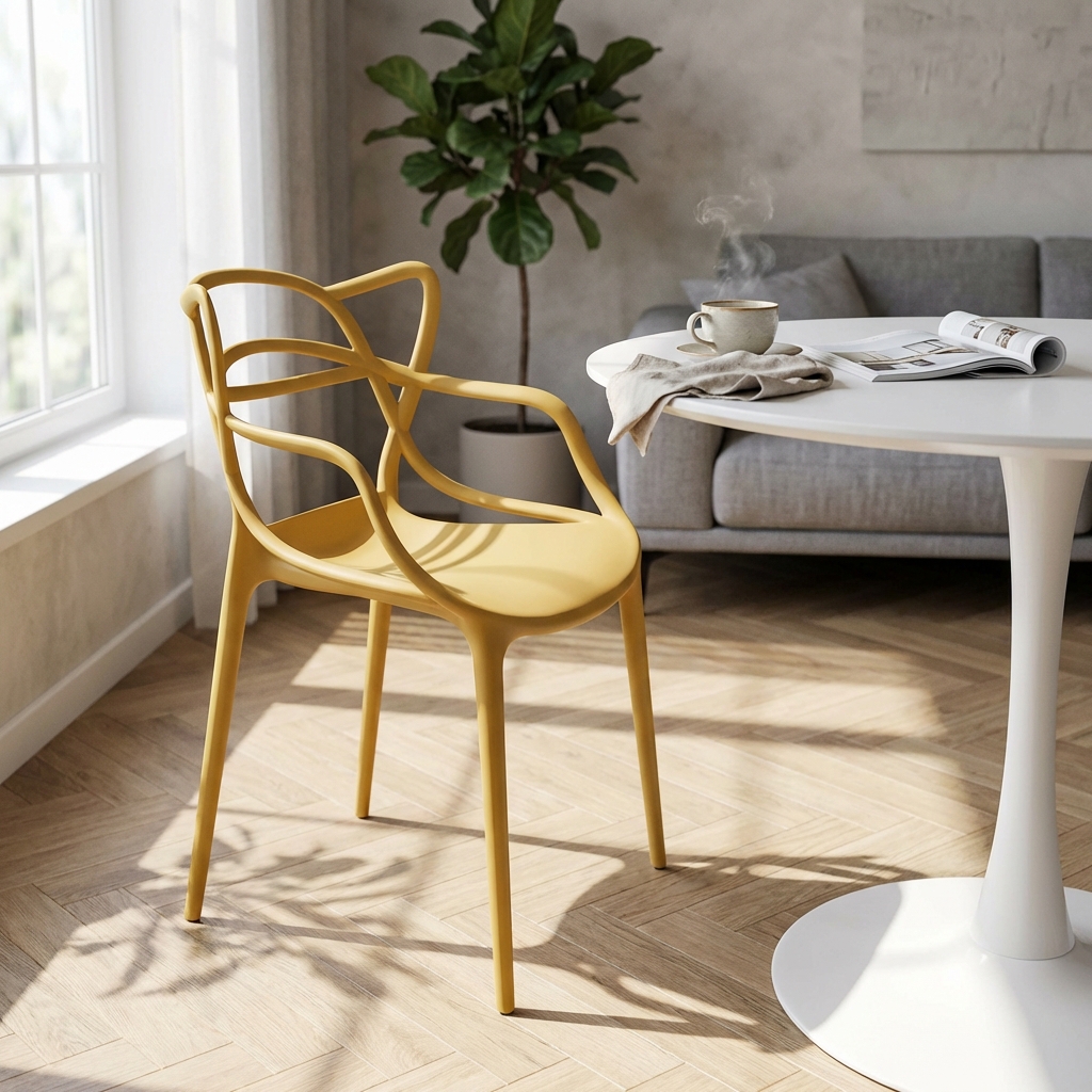 POLTRONA LILY GIALLO SENAPE