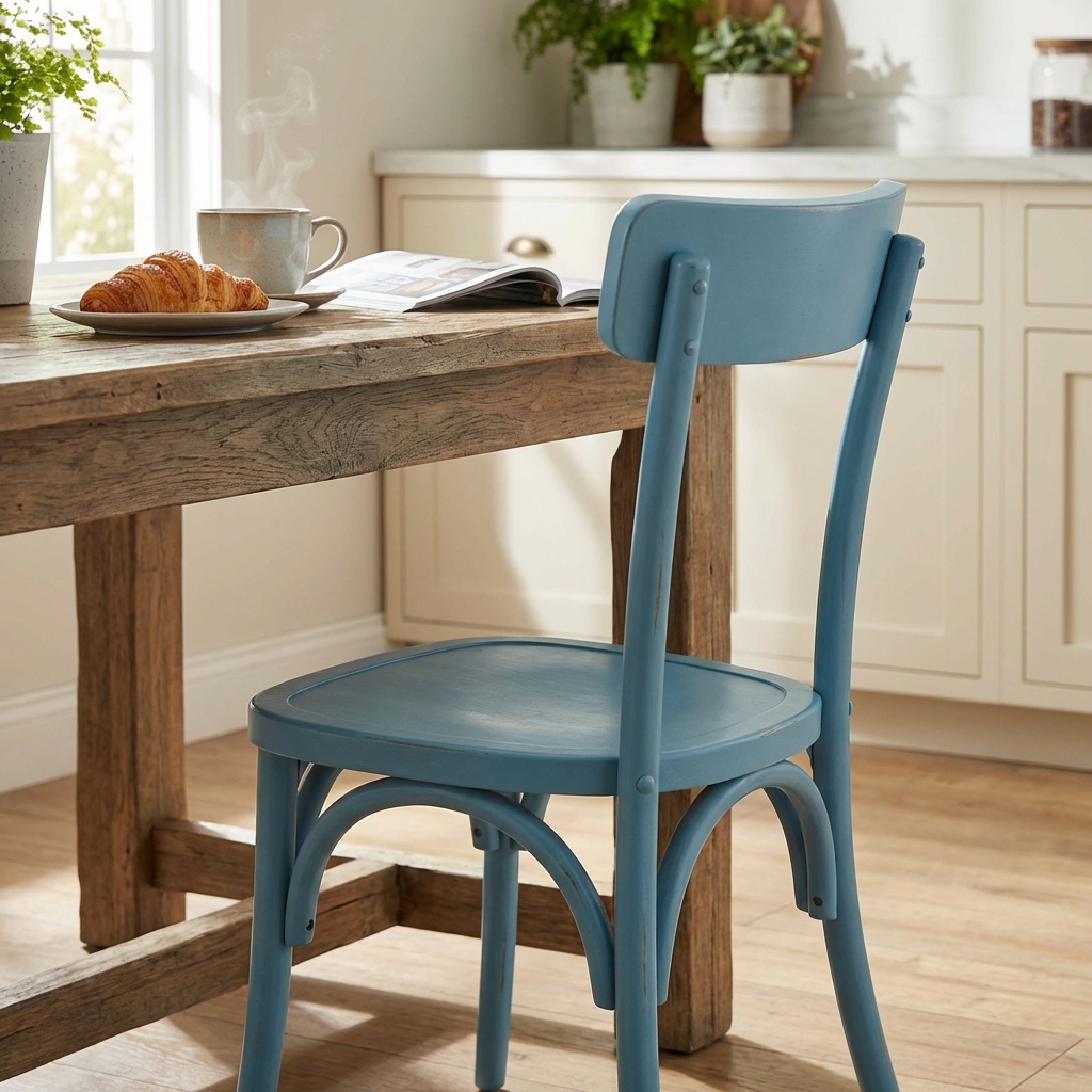 SEDIA POLLY AZZURRA