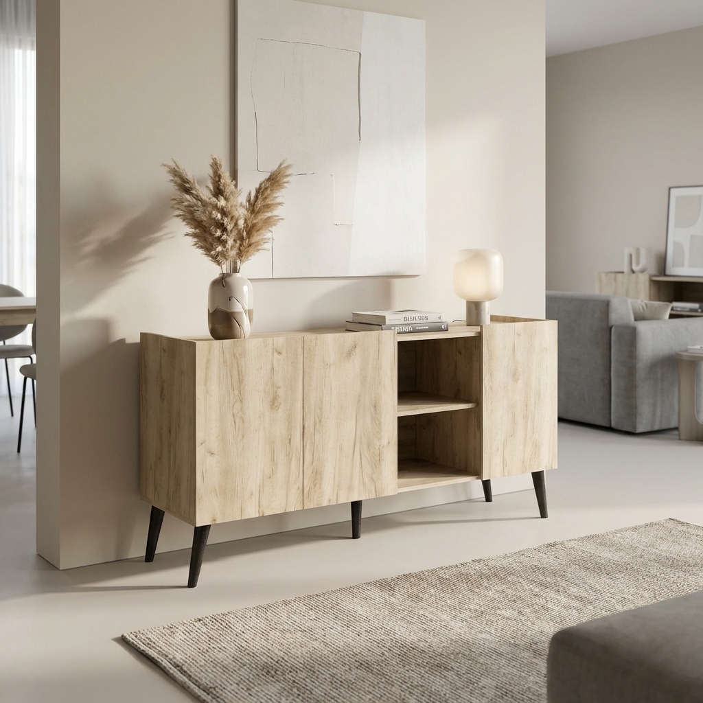 MOBILE 3 ANTE E 2 MENSOLE ROVERE