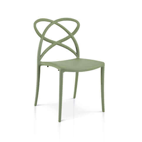 909 SEDIA AVOCADO IMPILABILE