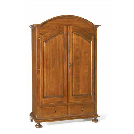 245-I ARMADIO 2 PORTE 2 CASSETTI