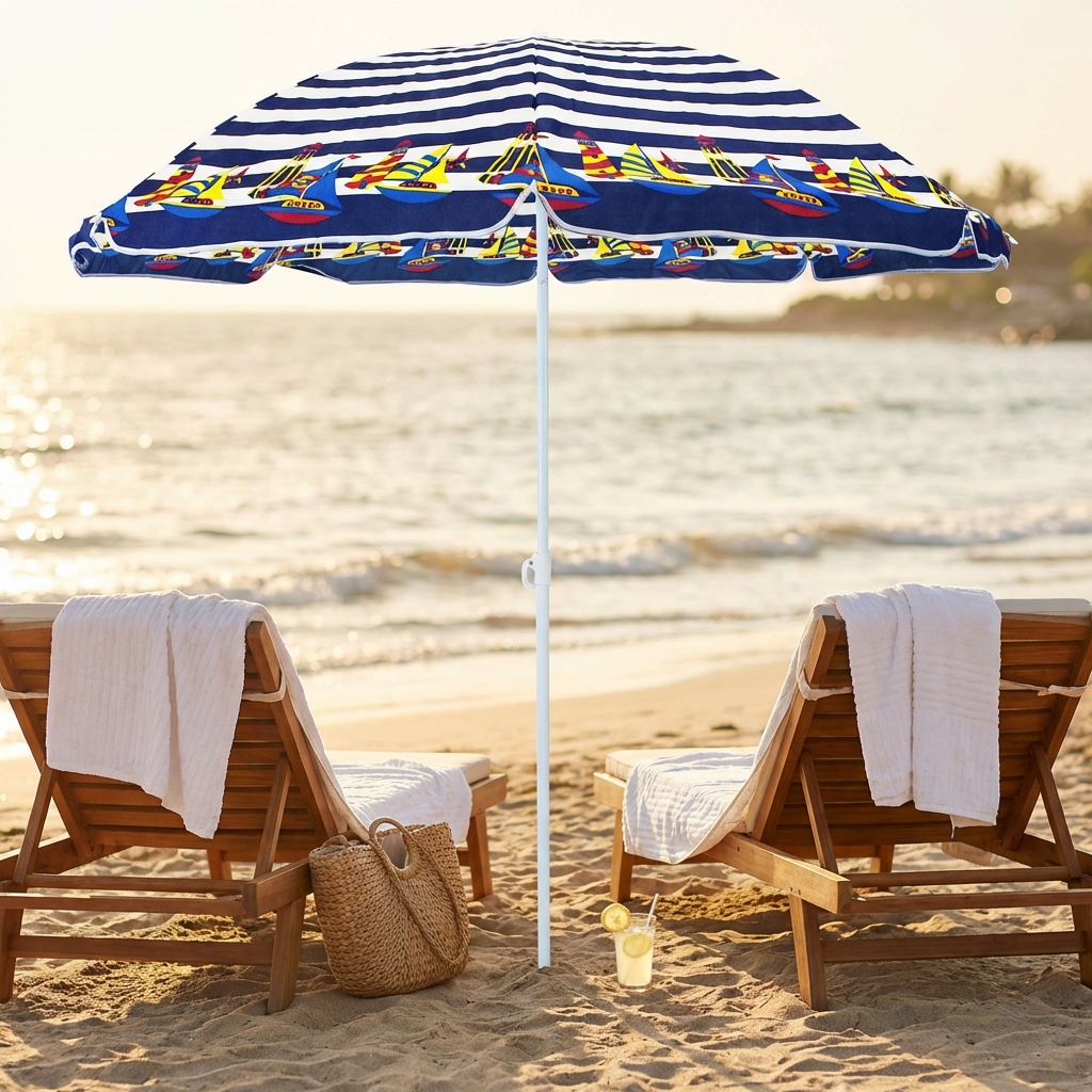OMBRELLONE SPIAGGIA ASSORTITI TNT 180/22