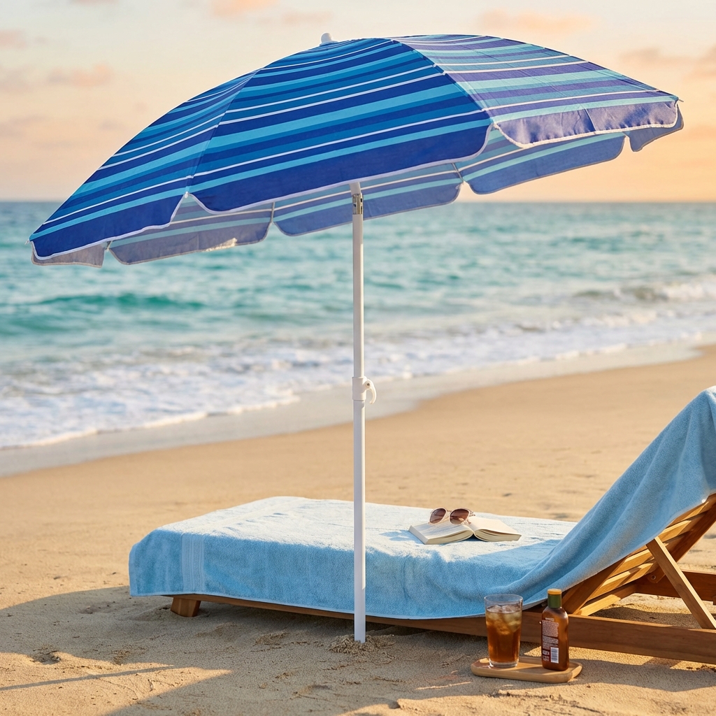 OMBRELLONE SPIAGGIA ASSORTITI TNT 180/32