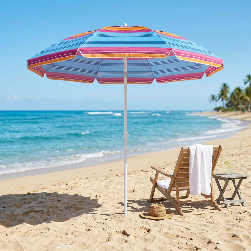 OMBRELLONE SPIAGGIA ASSORTITI TNT 200/32