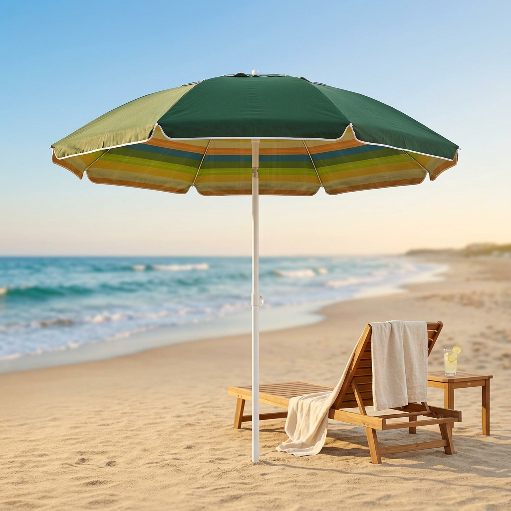 OMBRELLONE SPIAGGIA DUPLEX 200 Ø 32 MM