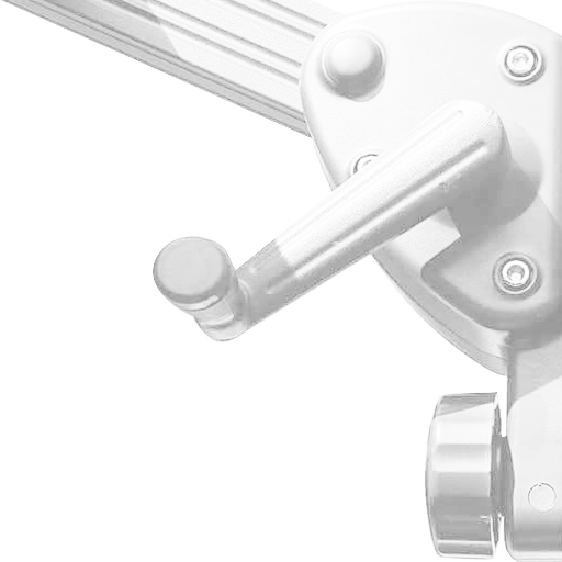 MANIGLIONE OMBRELLONE ARCHIMEDE BIANCO