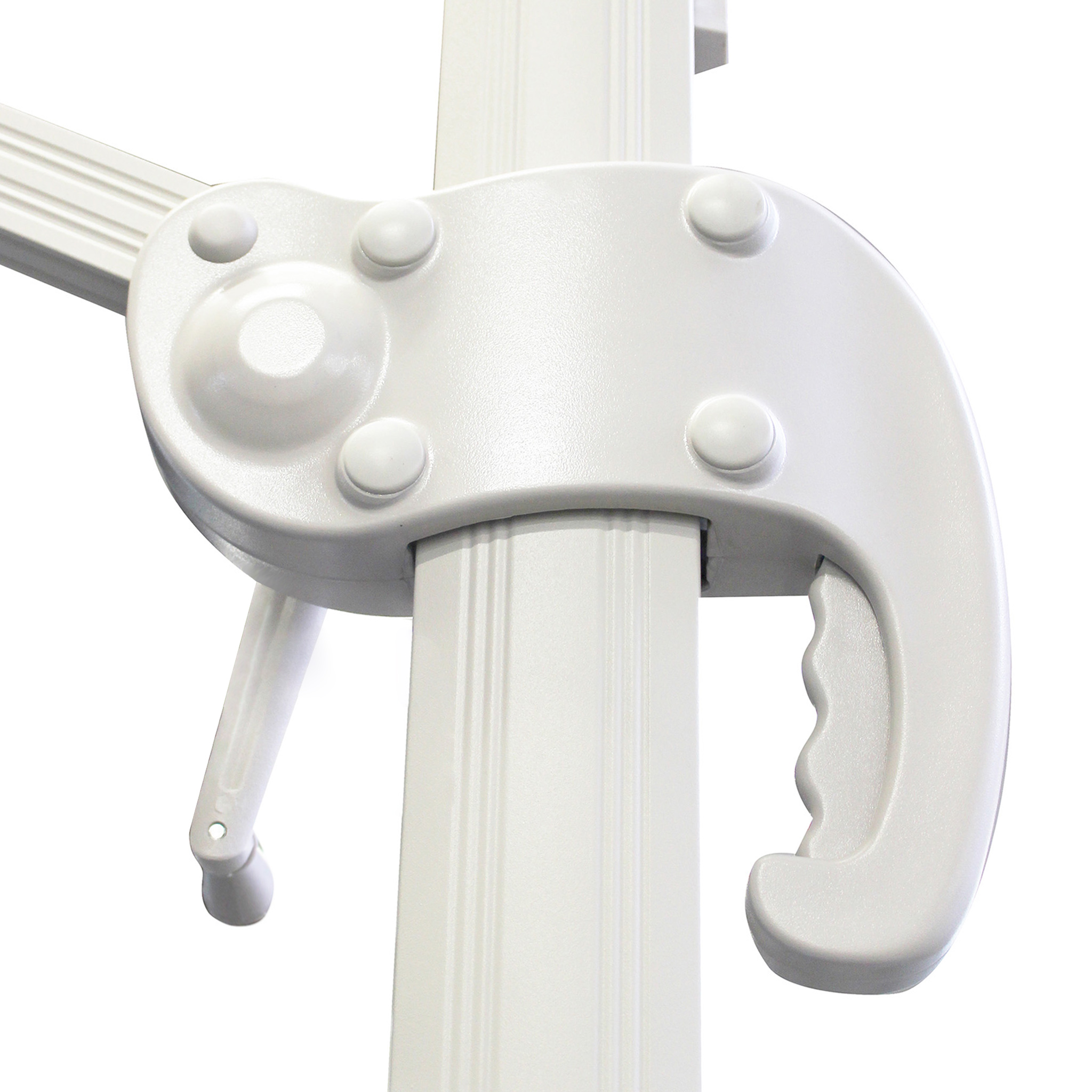 MANIGLIONE OMBRELLONE SATURNO/PITAGORA BIANCO 3 X 4